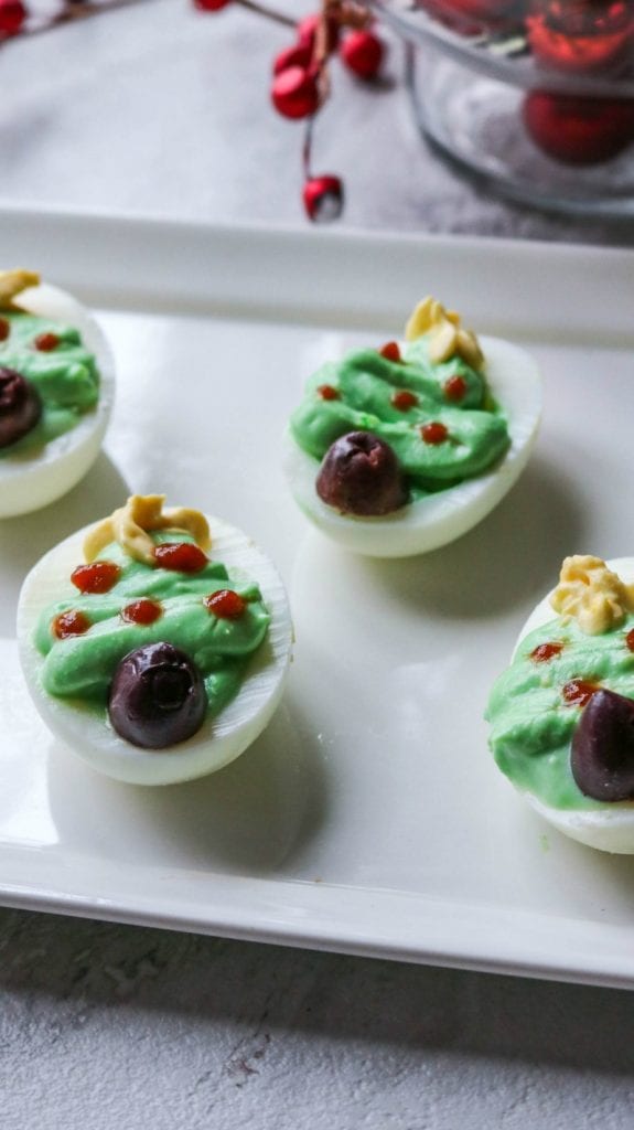 Christmas Tree Deviled Eggs: A Festive Spin on a Classic