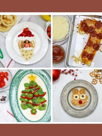 Easy Kid Friendly Christmas Recipes: Creative but EASY ways to bring a little magic to your food this holiday season. 