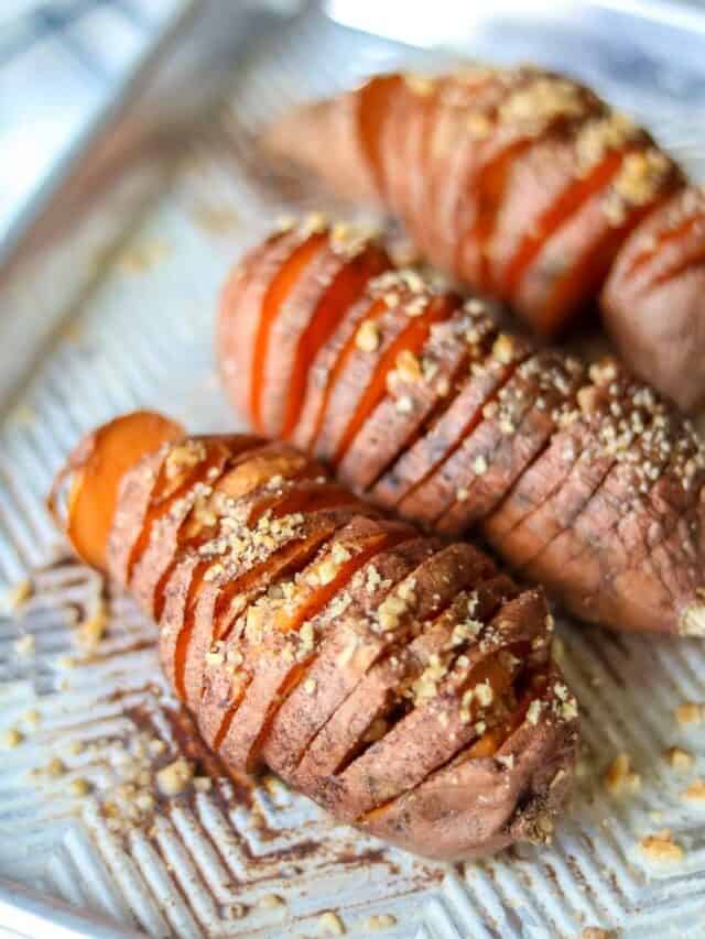 Hasselback Sweet Potatoes