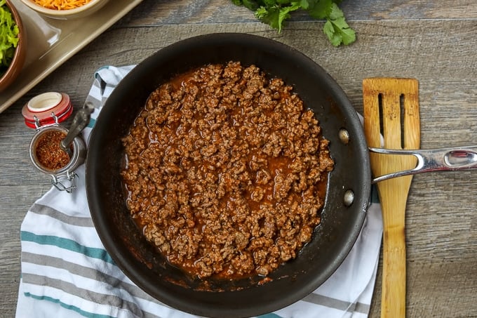 3 Ingredient Instant Pot Taco Meat - Easy Ground Beef for Tacos!