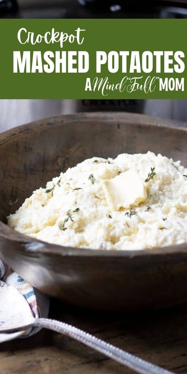 Slow Cooker Mashed Potatoes make the perfect side dish for any holiday meal but are easy enough to make for weeknight meals. These Crock Pot Mashed Potatoes are velvety, creamy, rich, and are perfectly seasoned with garlic and Parmesan and made easily in the slow cooker.