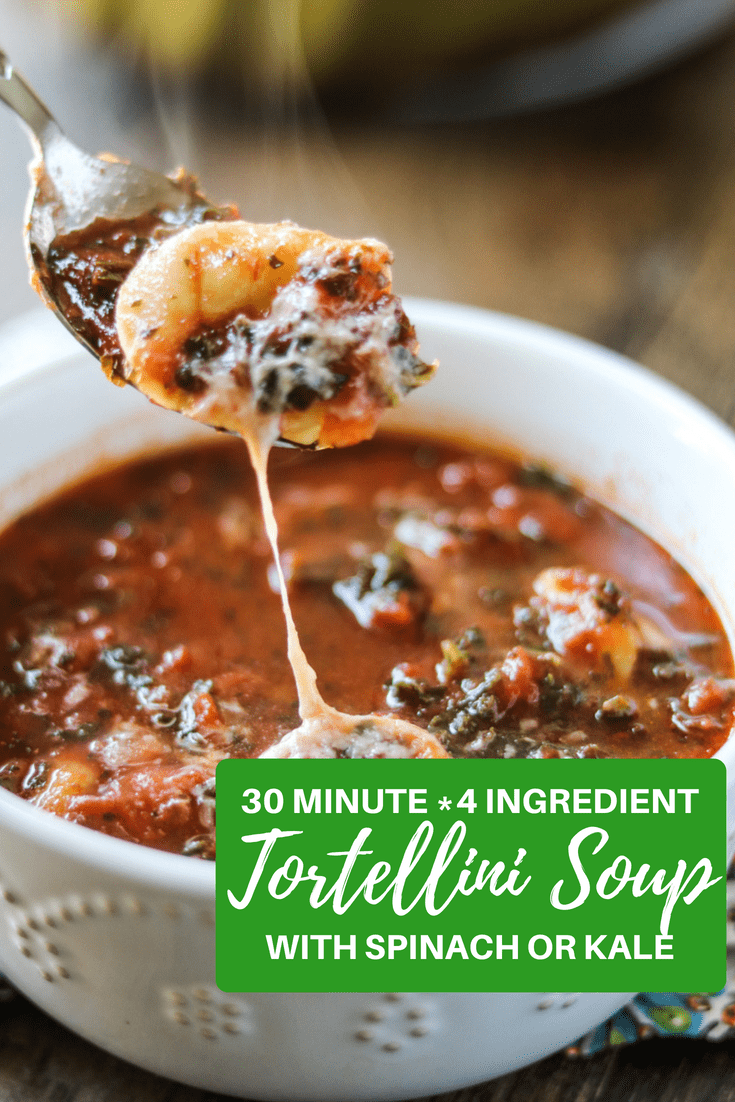 30 Minute Tortellini Soup Recipe | A Mind "Full" Mom