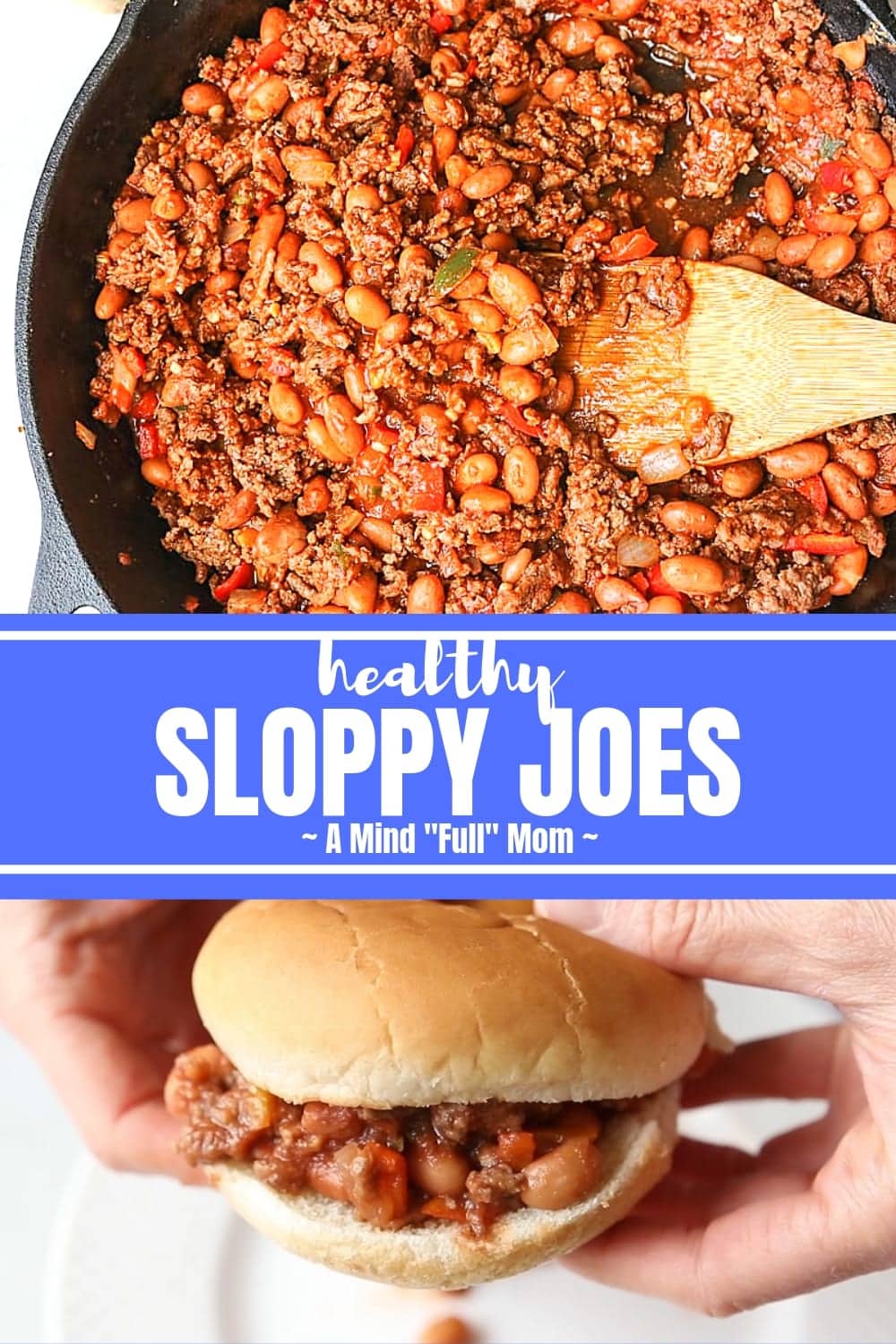 Healthy Homemade Sloppy Joes | A Mind "Full" Mom