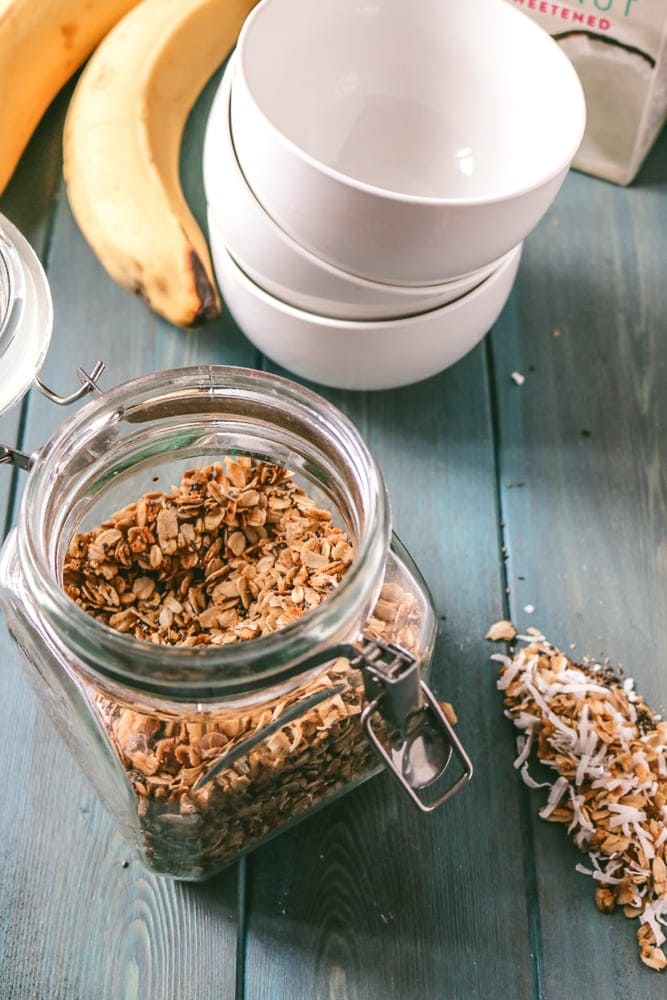 Healthy Homemade Granola (Vegan and Gluten-Free) A Mind 