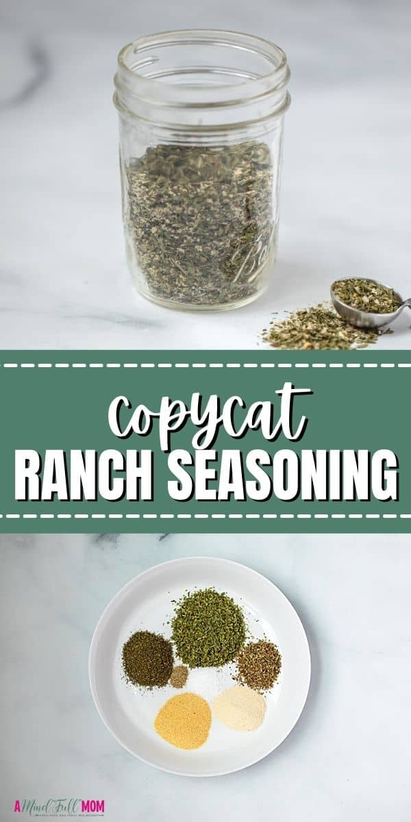 This recipe for Ranch Seasoning is a homemade version of Hidden Valley Ranch Packets that packs in the same flavor without the added preservatives, sugar, or MSG.
