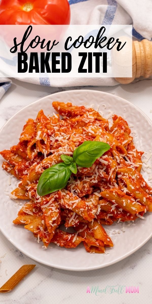 Crock Pot Pasta is the easiest, most comforting way to enjoy pasta. This recipe for Slow Cooker Ziti features a homemade sauce, tons of cheese, and noodles that are cooked to perfection right in the slow cooker. This is one easy hands-off meal that is PERFECT for busy days! 