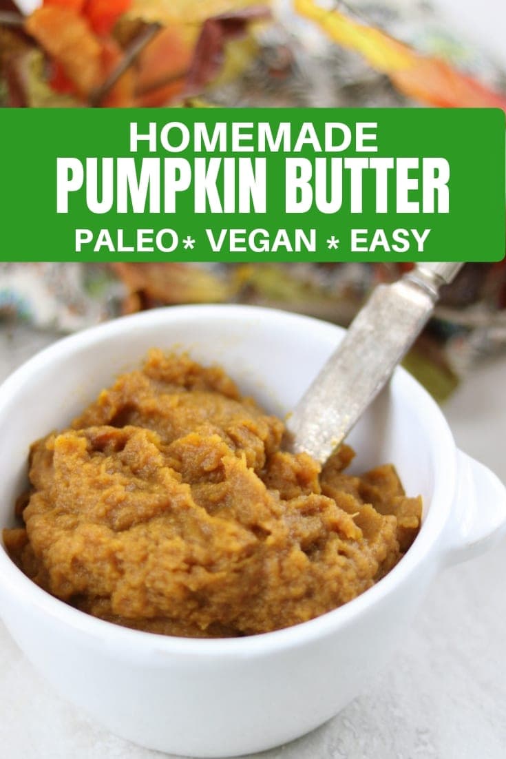 This is the BEST recipe for Pumpkin Butter and just what fall needs. . Naturally Sweetened Homemade Pumpkin Butter is made with warming spices and sweet maple syrup and in less than 30 minutes. #amindfullmom #pumpkinbutter #pumpkin #easyrecipe #naturallysweetened