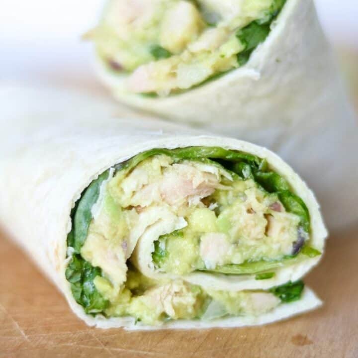 Easy Avocado Tuna Salad | Easy Dairy-Free Tuna Salad Wrap with Southwestern Flair | Easy Tuna Recipes | Canned Tuna Recipe | Tuna Salad Recipes