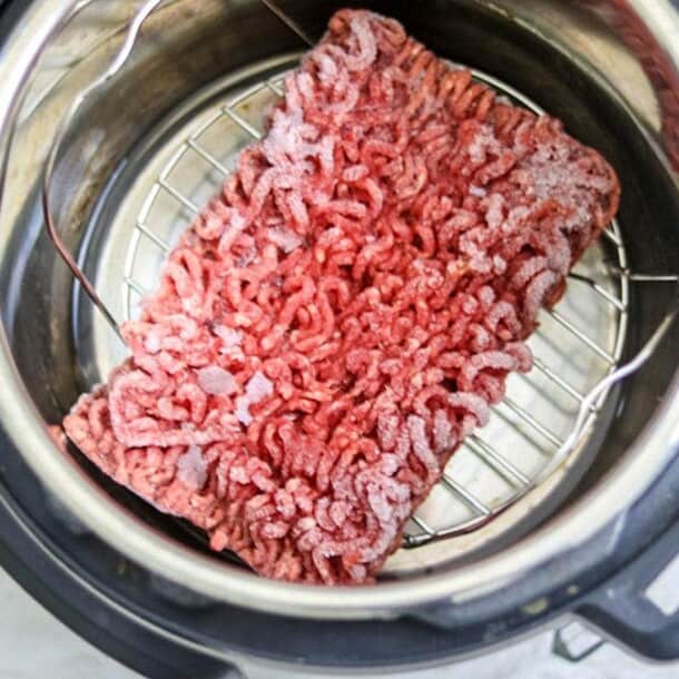 Instant Pot Ground Beef (Fresh or Frozen) | A Mind 