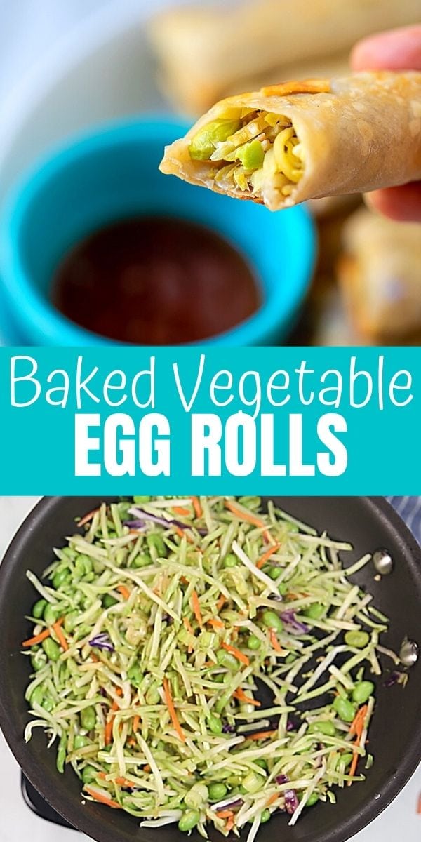 Baked Egg Rolls are crispy and crunchy--just like deep-fried, just much lower in fat and calories! Packed full of sauteed vegetables, this recipe for  Egg Rolls allows you to enjoy a healthier spin on an Asian favorite. 
