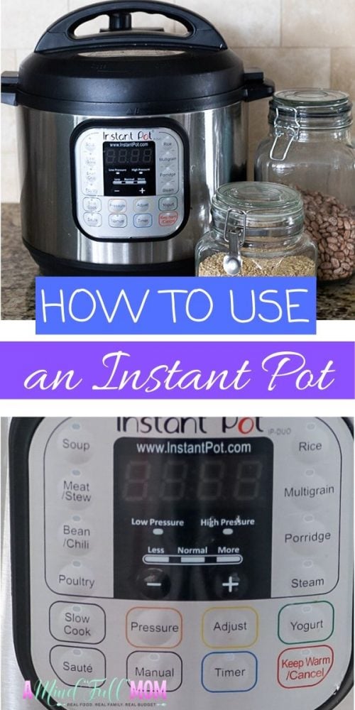 Feeling overwhelmed by your new Instant Pot? Do NOT fear!! These tips will guide you on how to use an Instant Pot, turning you into an Instant Pot Master. This Instant Pot 101, is the ULTIMATE Beginners Guide to Electric Pressure Cooking.  Learn the jargon, the parts, and how the instant pot works.  Before long, the Instant Pot will surely become your new favorite kitchen appliance. 
