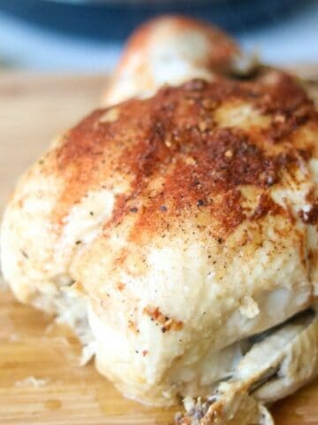 Whole Chicken on cutting board