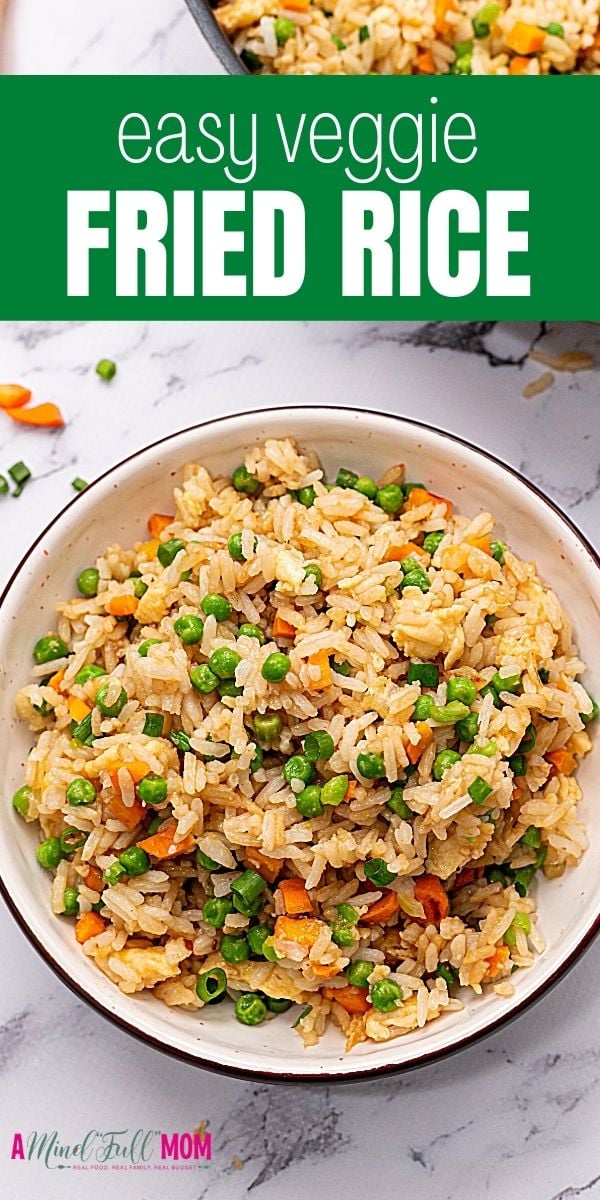 There's no need to order out! This better than takeout fried rice is ready to go in just  15 minutes!