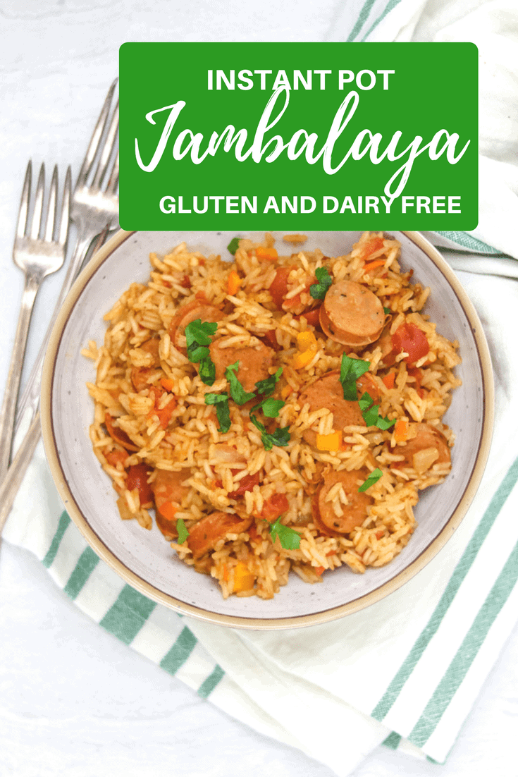 Instant Pot Jambalaya is made in less than 30 minutes for a one-pot meal will become a family dinner favorite! Made with rice, smoked sausage, tomatoes, and optional shrimp, this easy recipe for Cajun Jambalaya sings with classic Creole flavors. 