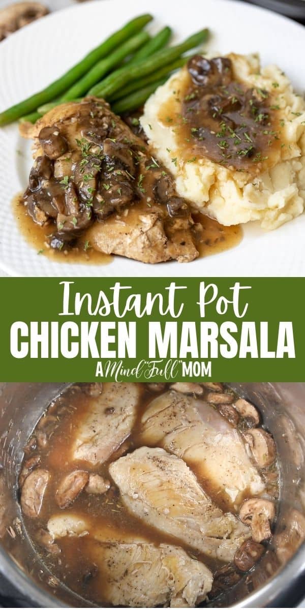 In less than 30 minutes you can have homemade Chicken Marsala that is worthy of restaurants. With a few tricks, the Instant Pot creates the most flavorful marsala sauce you have ever had. This easy instant pot chicken recipe also happens to be dairy free and gluten free. 