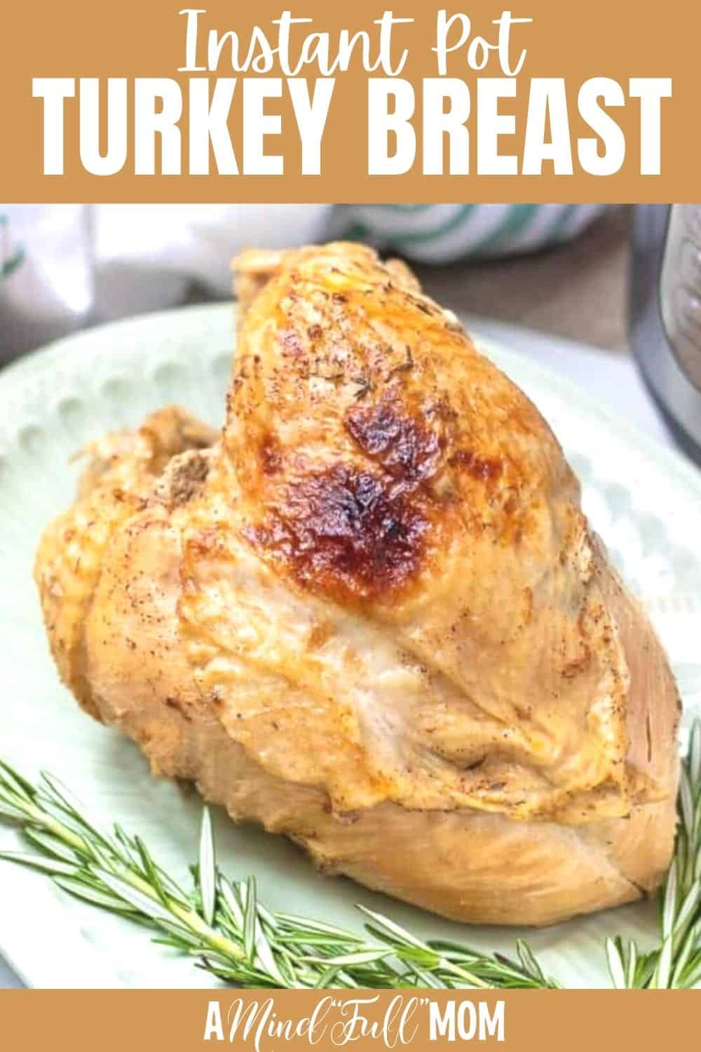 The Best Instant Pot Turkey Breast Recipe with Gravy