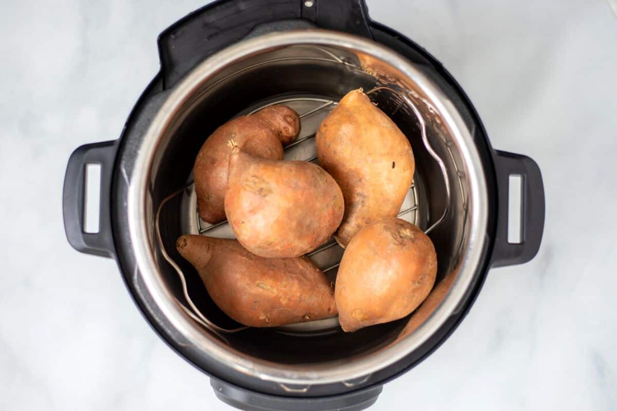 sweet potatoes in instant pot.