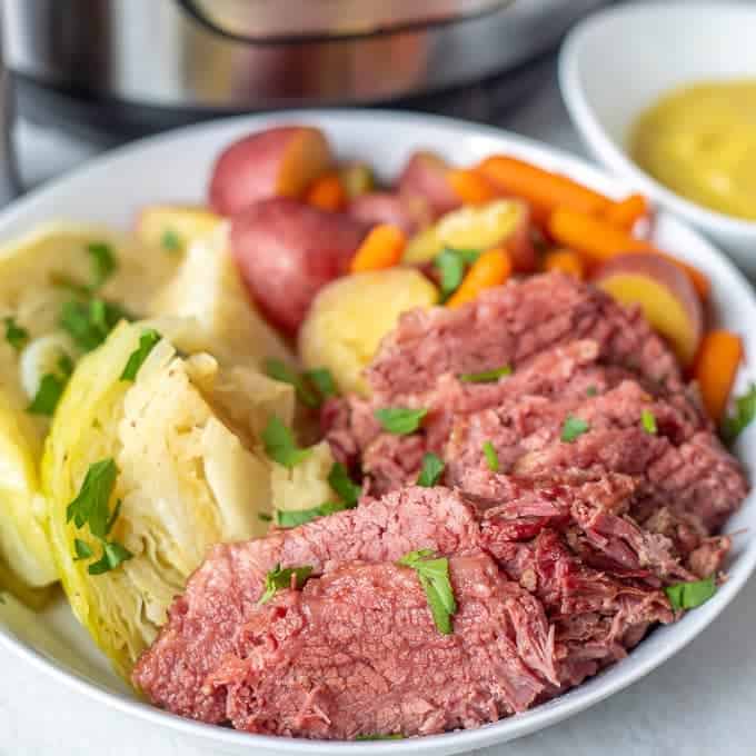 Instant Pot Corned Beef And Cabbage A Mind Full Mom