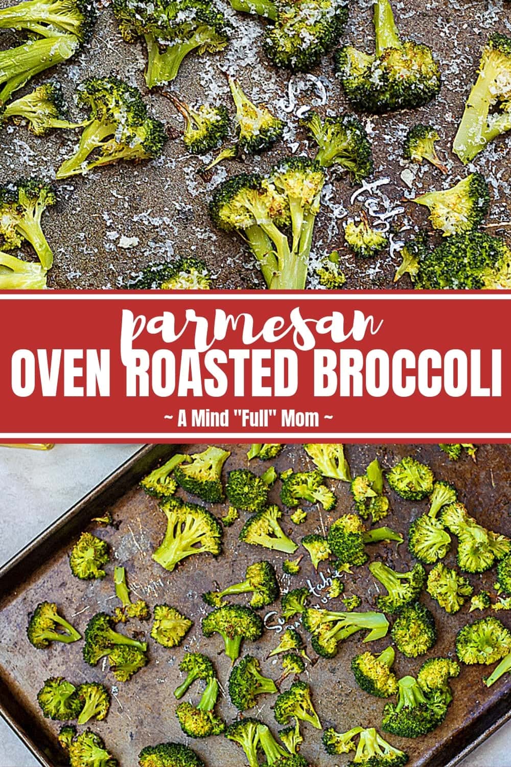 Roasted Broccoli is the BEST way to eat broccoli!! Fresh broccoli is roasted until crispy and nutty then finished with Parmesan and fresh lemon for an amazing and easy side dish. From the crispy edges to the tender interior to the nutty flavor, roasted broccoli delivers spectacular results with minimal effort.