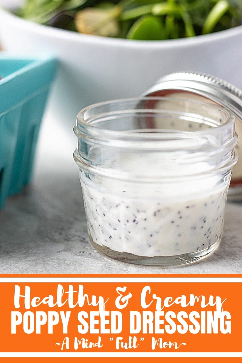 Oil-free and naturally sweetened, this recipe for Creamy Poppy Seed Dressing is sweet, tangy, and will liven up your salads with flavor--guilt-free!