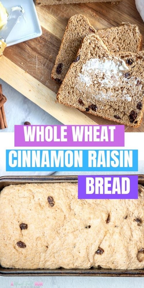 Cinnamon Raisin bread is one of the most delicious bread recipes to make at home! Filled with warm cinnamon and sweet raisins, this Homemade Cinnamon Raisin Bread is soft, tender, dairy-free, and made with whole wheat flour. But most importantly--it is delicious!