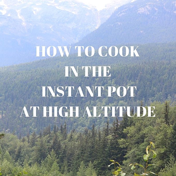 instant pot cook chart – Creative Living with Bren Haas