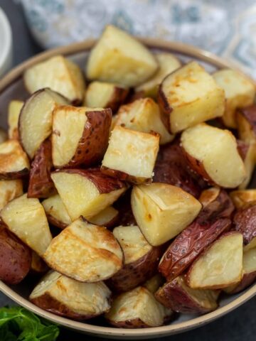 Bowl of Roasted Red Potatoes