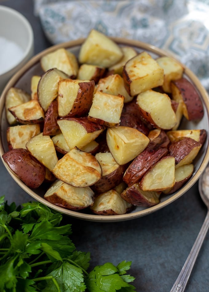Bowl of Roasted Red Potatoes 