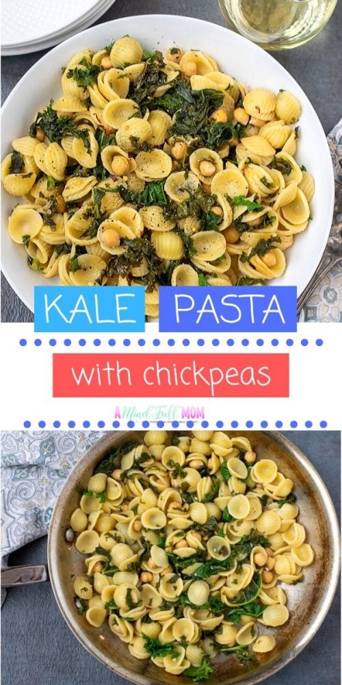Need recipes for quick and easy kid friendly dinners? This easy, healthy, vegetarian pasta dish is a simple plant based recipe that the entire family will enjoy! 