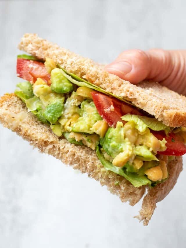 CHICKPEA AVOCADO SALAD