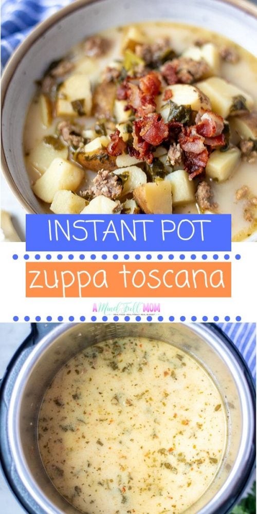 Instant Pot Zuppa Toscana Soup - Better than Olive Garden