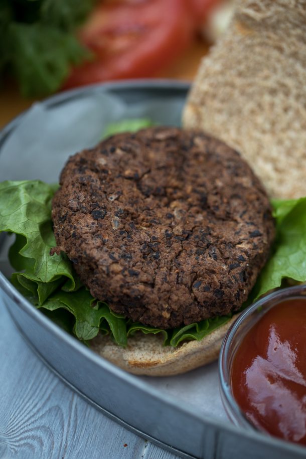 The Best Black Bean Burger Recipe | A Mind "Full" Mom