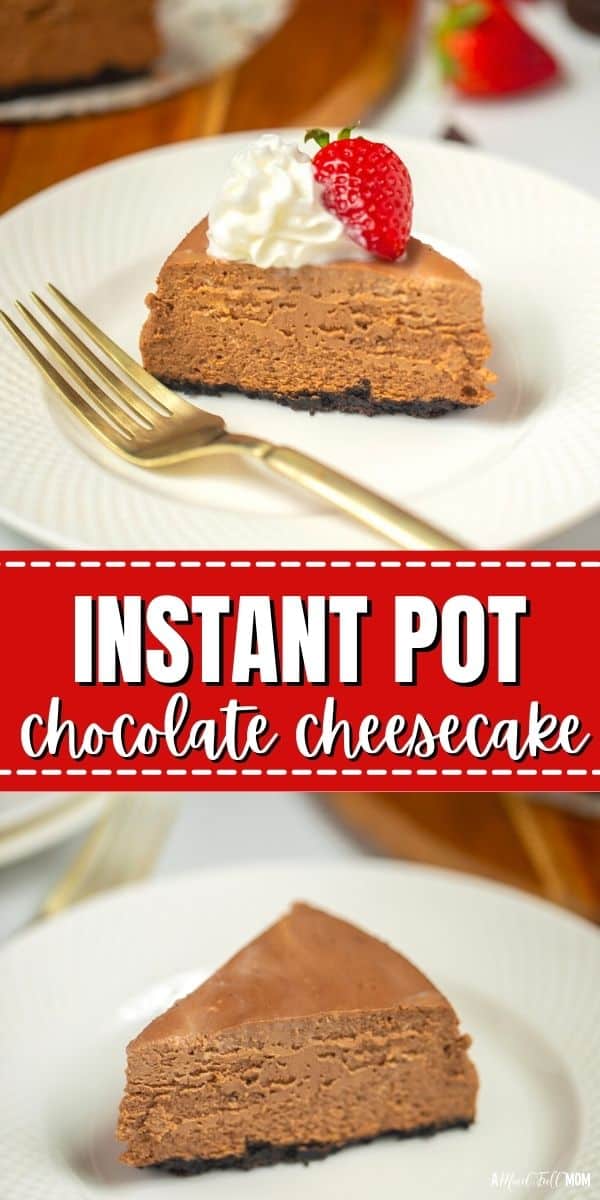 Instant Pot Chocolate Cheesecake is the ultimate chocolate lover's dessert. Made with an Oreo crust and a rich, creamy batter that features melted chocolate, this cheesecake is perfection. 