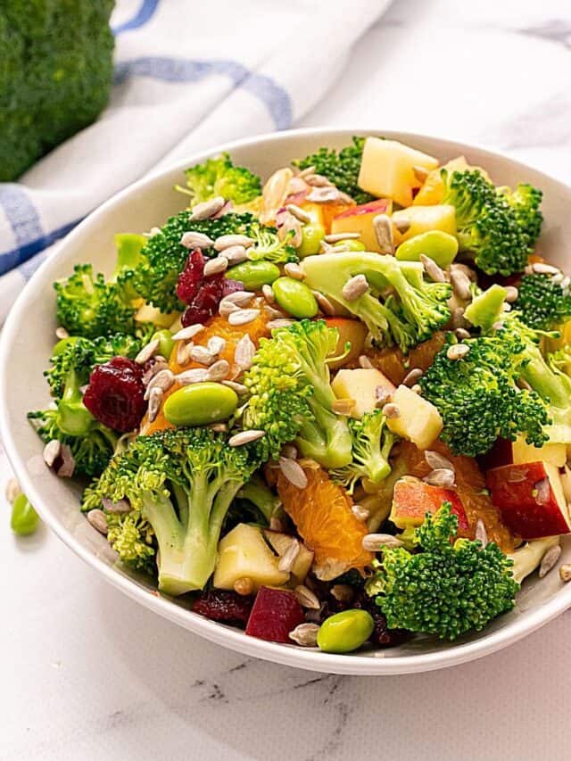 Vegan Broccoli Salad