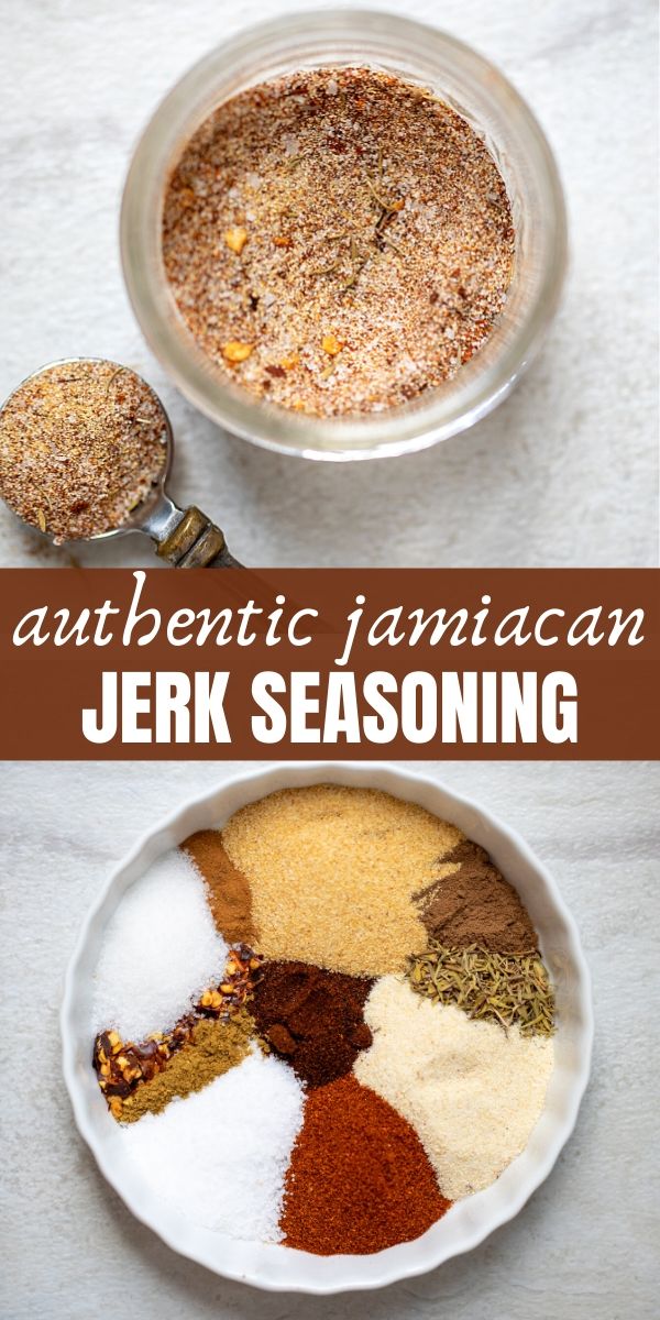 Jamaican Jerk Seasoning a versatile spice blend that adds a huge punch of flavor to a variety of dishes. This homemade jerk seasoning blend will add heat, sweet, and incredible depth to a variety of recipes. 