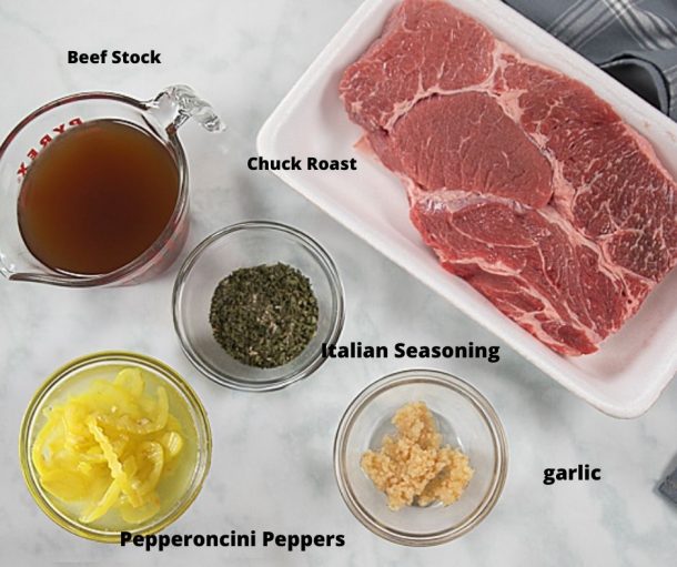 Easy Instant Pot Italian Beef -Without Spice Packets