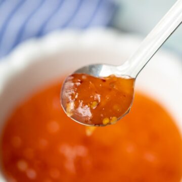 Spoonful of Sweet Chili Sauce