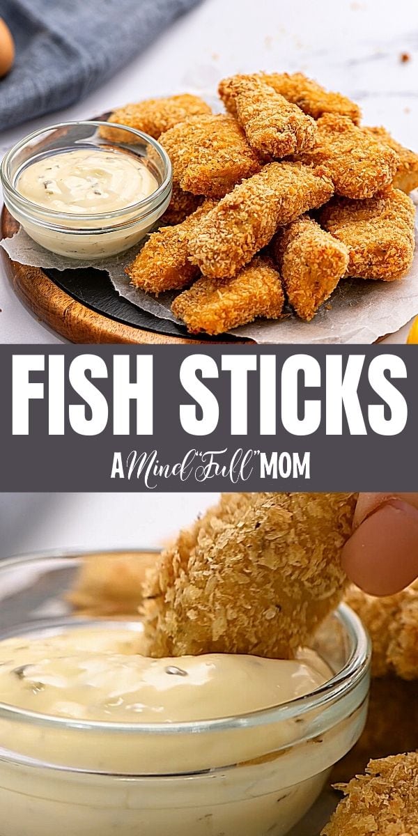 So much better than frozen fish sticks, these Homemade Fish Sticks are so easy to make and much better for you. This recipe for fish sticks gets super crispy and crunchy on the outside, yet the fish itself remains tender and flaky. 