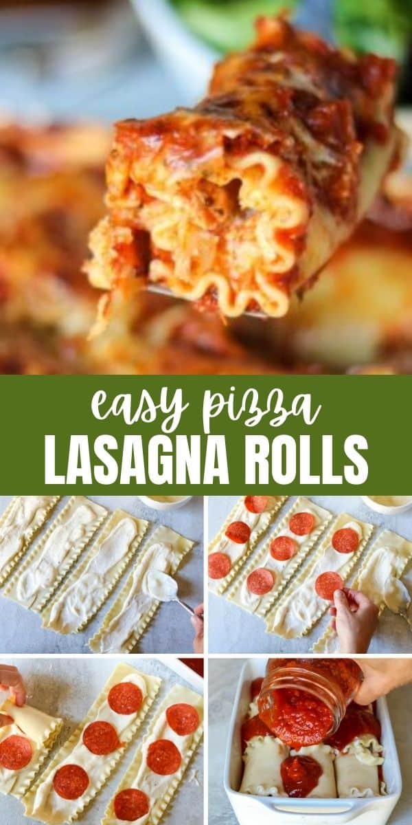 Lasagna Roll-Ups are an EASY way to prepare classic lasagna. A creamy ricotta mixture is rolled up in lasagna noodles with your family's favorite meat or vegetable toppings. Smothered in tomato sauce and cheese, these lasagna roll-ups are absolutely irresistible. 