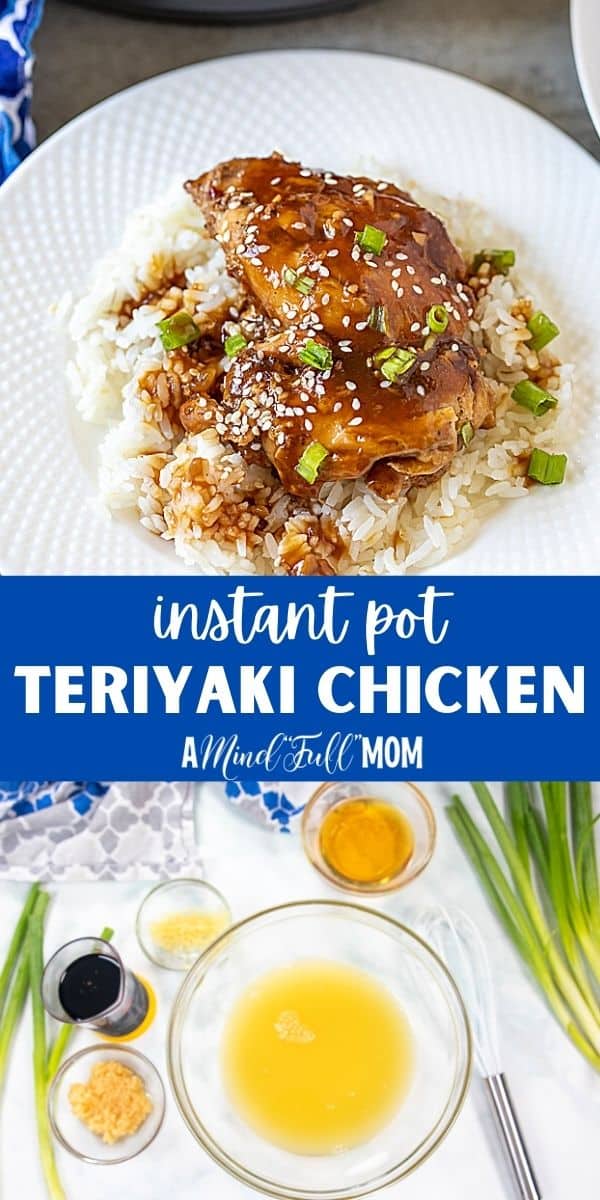 Instant Pot Teriyaki Chicken is made with a sweet and tangy sauce that perfectly glazes tender chicken. This easy instant pot recipe can be made with chicken thighs or chicken breasts and is ready from start to finish in less than 30 minutes.