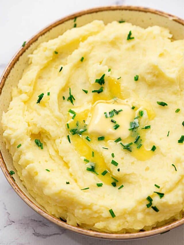 PERFECT MASHED POTATOES