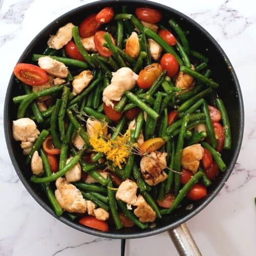 Chicken with Green Beans and Tomatoes | A Mind 