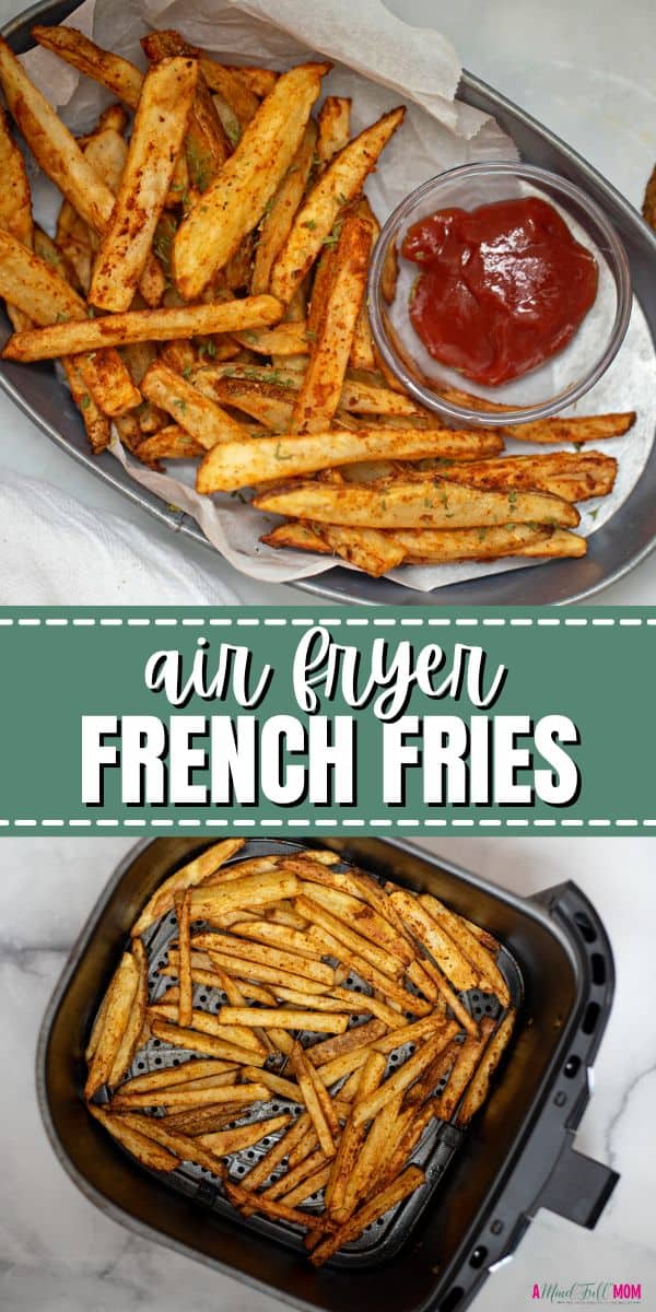 Make crispy, golden, perfectly seasoned homemade french fries using your Air Fryer! These low-fat air fryer fries are super easy to make and absolutely irresistible. 