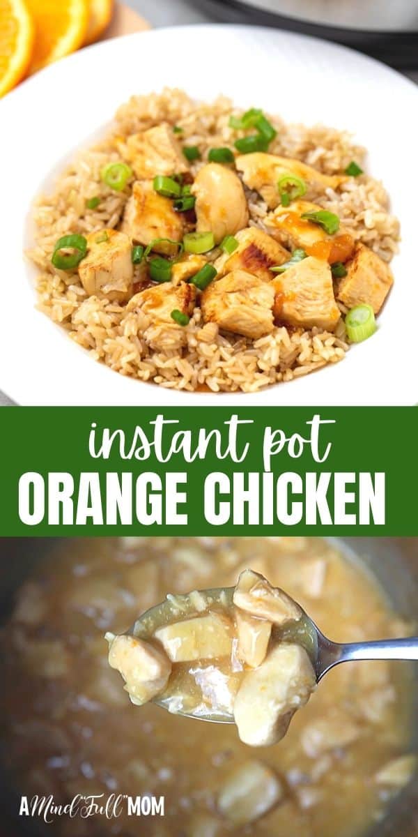 No need to call in for take-out! In less than 30 minutes, this easy, flavorful Instant Pot Orange Chicken can be on your table!. This healthy spin on your favorite Chinese take-out comes together from start to finish in less than 30 minutes for an easy, healthy version made in the electric pressure cooker. This Orange Chicken is perfect for dinner on busy nights!