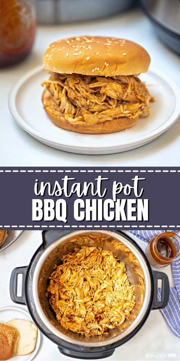 Instant Pot BBQ Chicken is saucy, tender, and perfectly flavored. Use chicken breasts or chicken thighs to make this incredibly Instant Pot Chicken recipe. It is perfect for BBQ Chicken Sandwiches, BBQ Chicken Pizza, Chicken Quesadillas, and more!