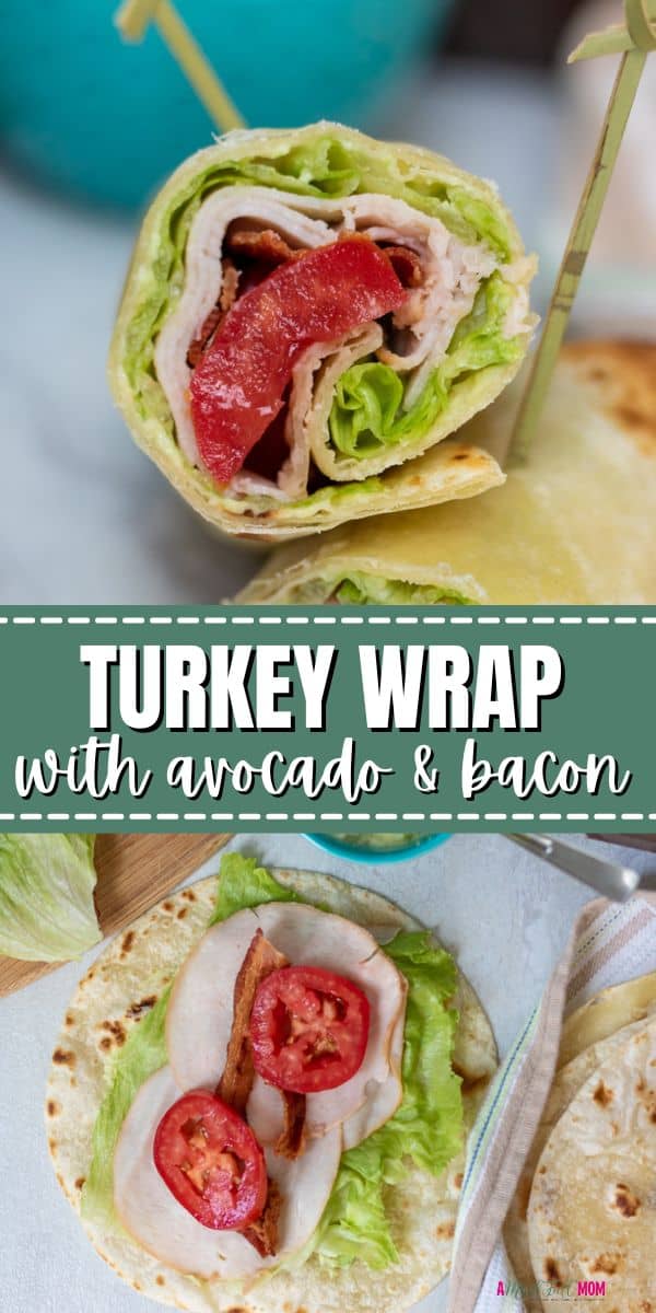 Turkey Wraps are a delicious on-the-go option for lunch or dinner that come together with just minutes of prep! 