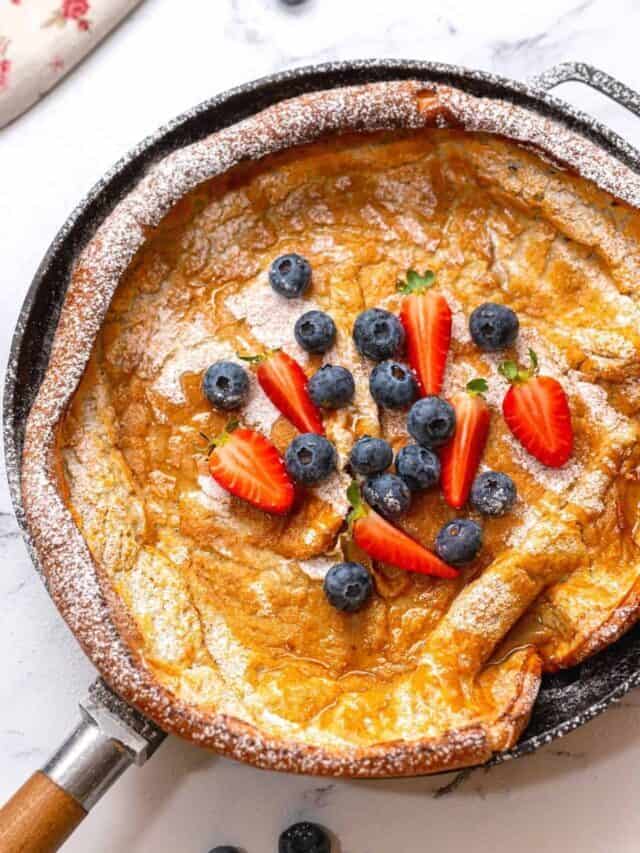 Dutch Baby Pancake Recipe