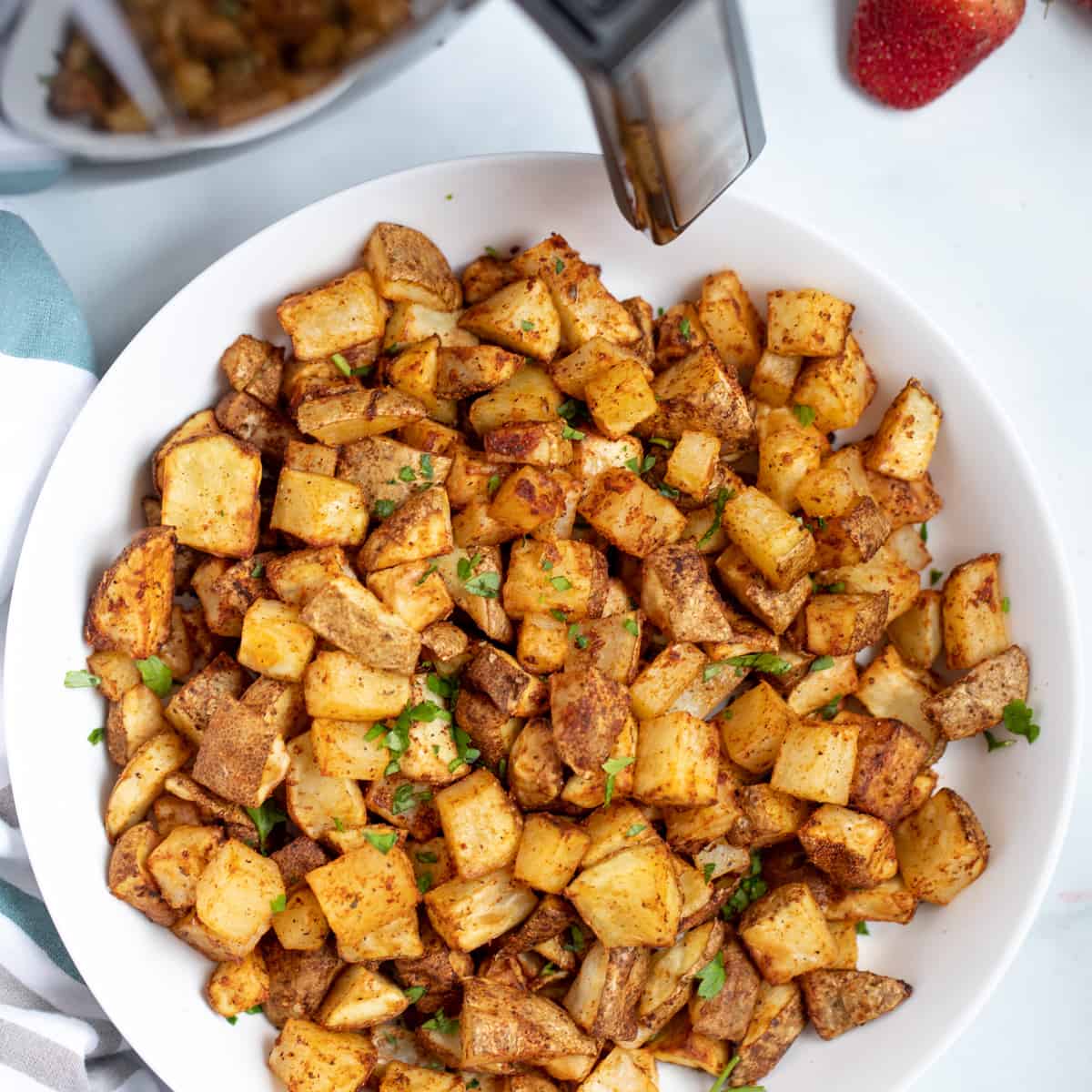 Air Fryer Sweet Potatoes (Crispy & Fast!) - Wholesome Yum