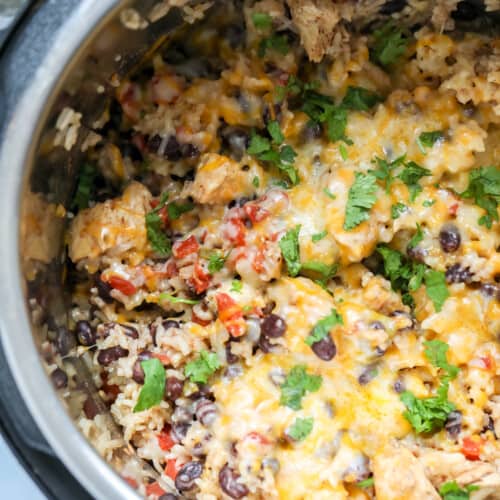 Quick & Easy Instant Pot Burrito Bowls