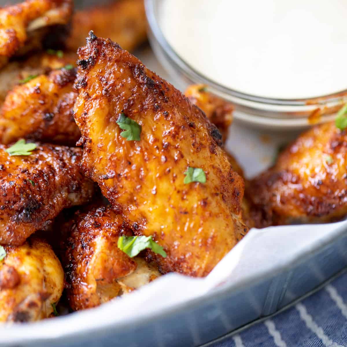 The Best Air Fryer Chicken Wings Recipe